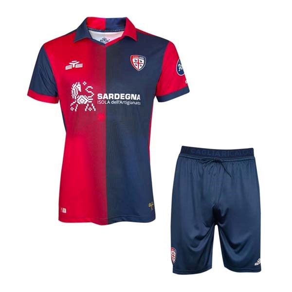 Maillot Cagliari Calcio Domicile Enfant 2023-24